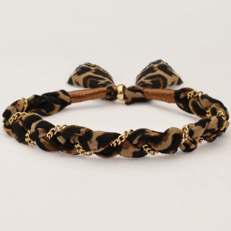 Necklace Leopard Print Cloth Strip Stainless Steel Multi-Pendant Mix And Match Retro Wild Wind Popular Single Item Tide Bracelet
Necklace Leopard Print Cloth Strip Stainless Steel Multi-Pendant Mix And Match Retro Wild Wind Popular Single Item Tide Bracelet