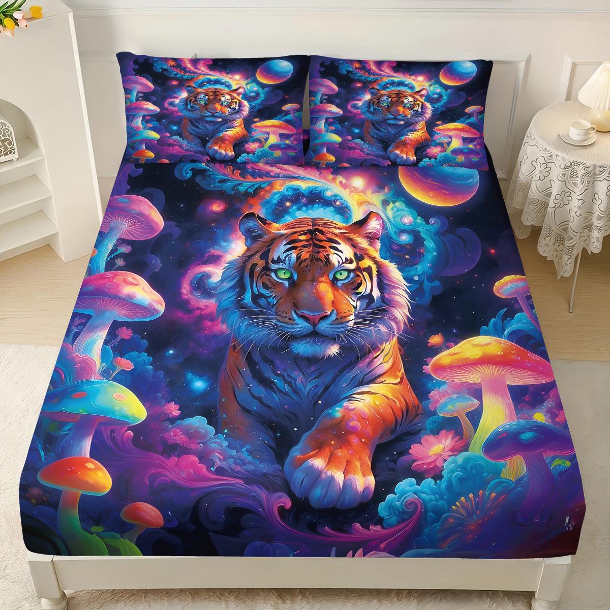 Cyber Elephant Three-Piece Bedding Set: Custom Digital Print, European/American Style Twin 90x200
Cyber Elephant Three-Piece Bedding Set: Custom Digital Print, European/American Style Twin 90x200