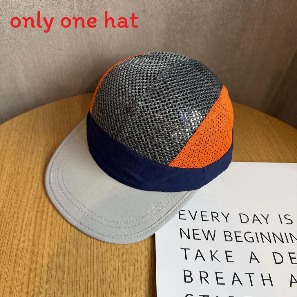 Multicolor Panelled Baseball Cap With Quickdry Fabric For Outdoor Sunshade Gray Orange
Multicolor Panelled Baseball Cap With Quickdry Fabric For Outdoor Sunshade Gray Orange