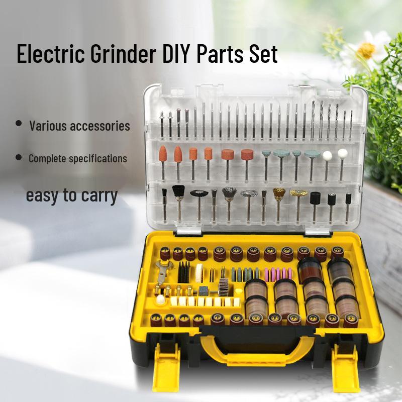 Mini Electric Grinder Polishing Set: Jade Grinding Head and Accessories for Wenwan Polishing.
Mini Electric Grinder Polishing Set: Jade Grinding Head and Accessories for Wenwan Polishing.
