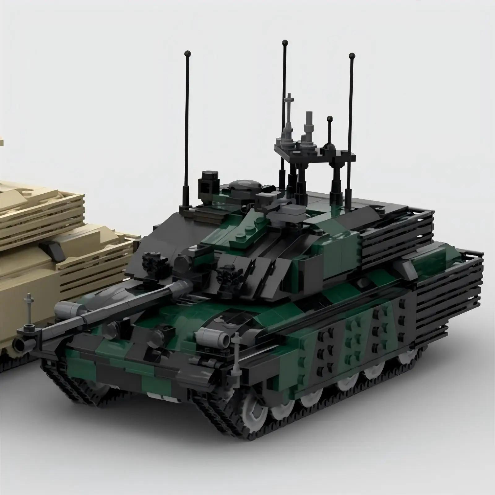 MOC Modern Military War Equipment Building Blocks Set Challenger 2 Main Battle Tank Model DIY Kids Assembly Toys Birthday Gifts PDF instructions
MOC Modern Military War Equipment Building Blocks Set Challenger 2 Main Battle Tank Model DIY Kids Assembly Toys Birthday Gifts PDF instructions