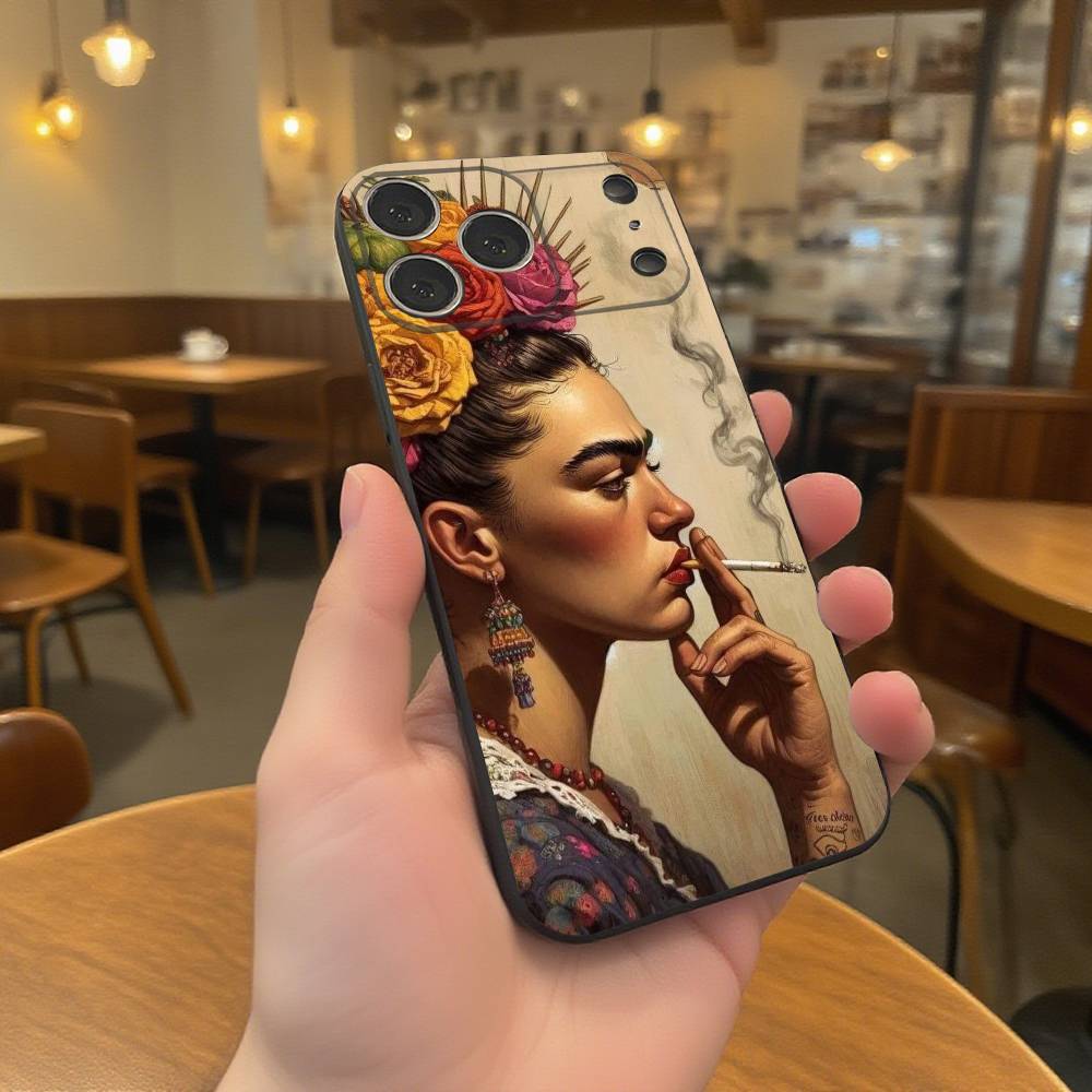 Fashion F-FridaS-S K-Kahlo Phone Case For iPhone 17,16,15,14,13,12,11,Pro,XS,Max,XR,Plus,E,SE4,Mini Black Soft Cover iPhone15pro
Fashion F-FridaS-S K-Kahlo Phone Case For iPhone 17,16,15,14,13,12,11,Pro,XS,Max,XR,Plus,E,SE4,Mini Black Soft Cover iPhone15pro