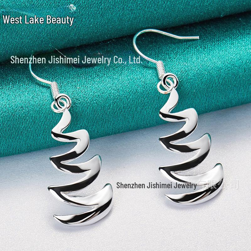 Блестящие серебряные серьги-парусники для женщин от West Lake Jewelry
Блестящие серебряные серьги-парусники для женщин от West Lake Jewelry