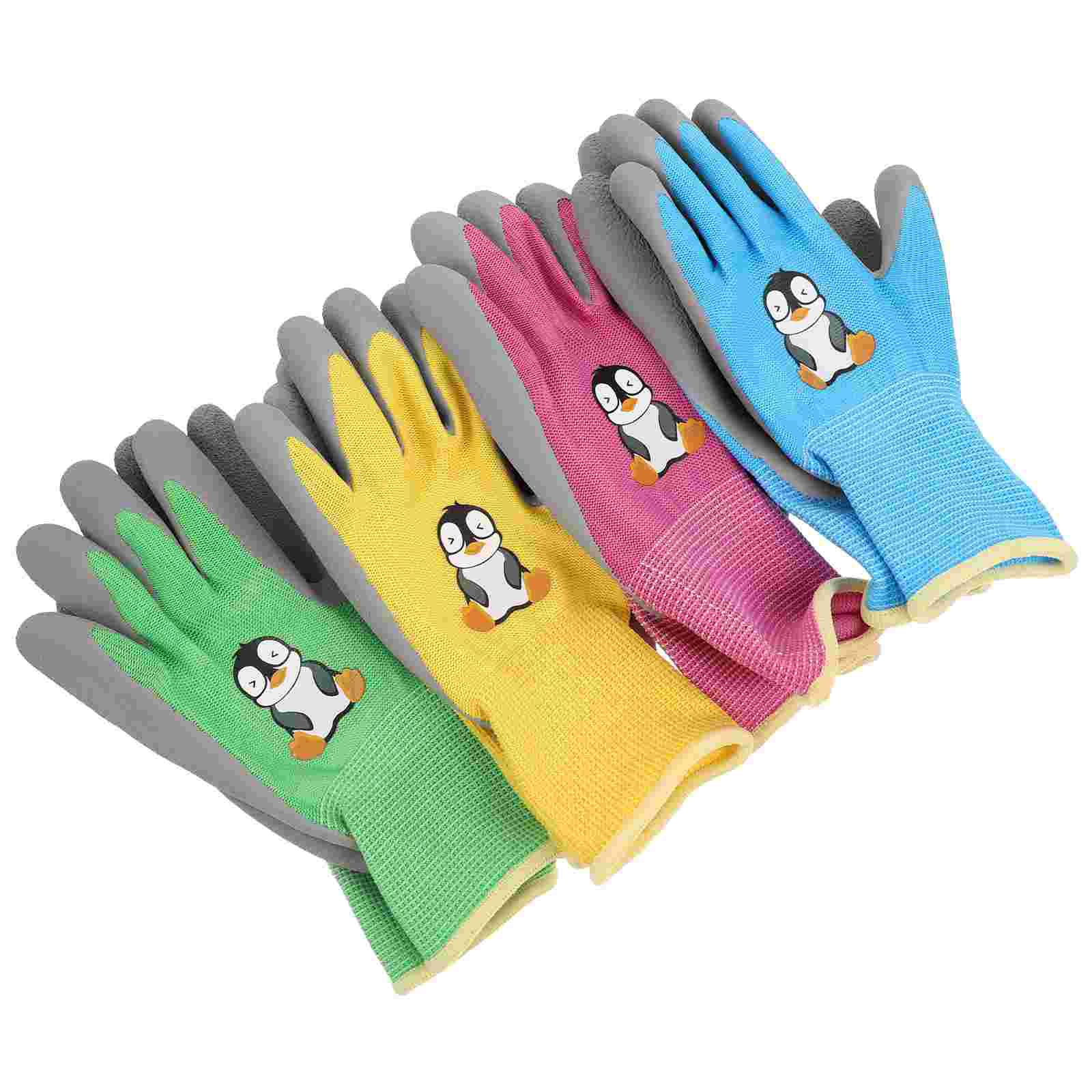 4 Pairs Children s Gloves Work Reusable Gardener Gifts Outdoor Sports Clean for The Protective Emulsion Durable Working 19X11CM
4 Pairs Children s Gloves Work Reusable Gardener Gifts Outdoor Sports Clean for The Protective Emulsion Durable Working 19X11CM