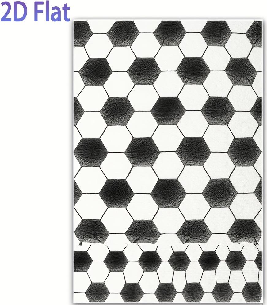 Black White Hexagon Hand Towel Soft Microfiber Absorbent Towel Decorative Bath Towel for Bathroom Kitchen Soccer Lover Gift W40*H60(CM)
Black White Hexagon Hand Towel Soft Microfiber Absorbent Towel Decorative Bath Towel for Bathroom Kitchen Soccer Lover Gift W40*H60(CM)