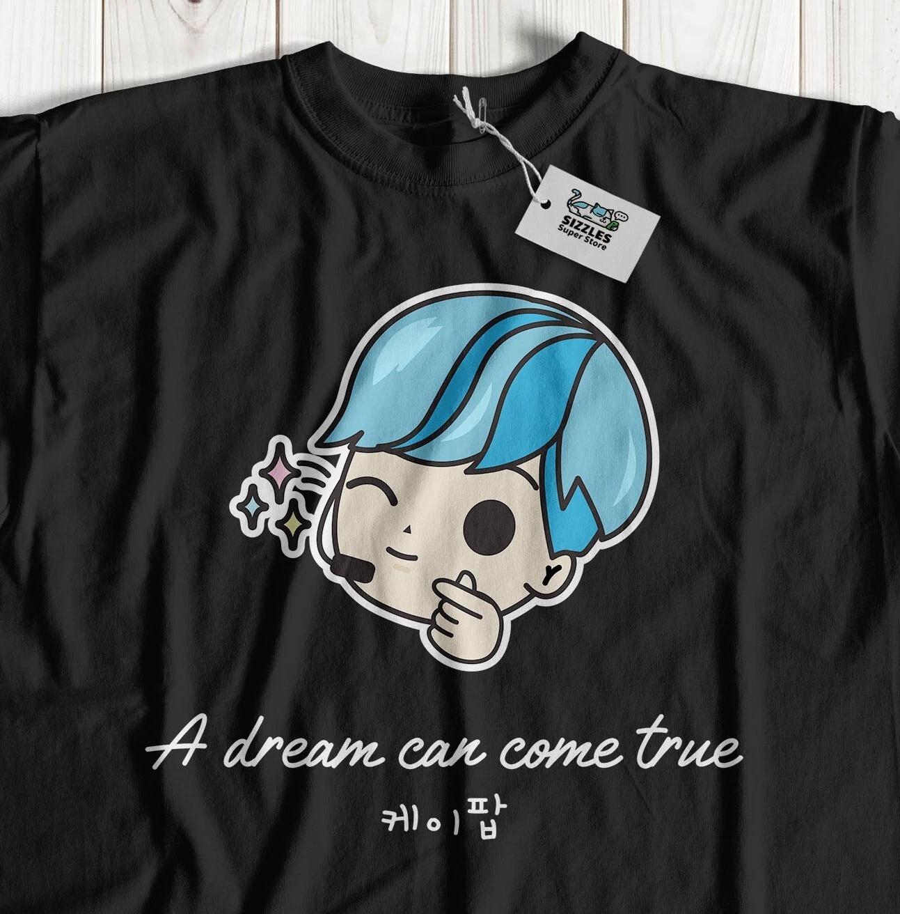 A Dream Can Come True! Unisex K-Pop T-Shirt Korean Music Gifts 2XL
A Dream Can Come True! Unisex K-Pop T-Shirt Korean Music Gifts 2XL