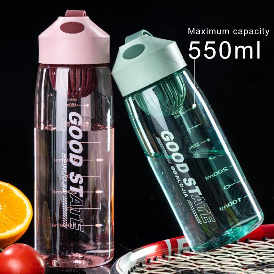 Yousheng 480 мл/550 мл бутылка с водой с винтовой крышкой, большая емкость, пластиковая прочная фляга с напоминанием для питья для дома
Yousheng 480 мл/550 мл бутылка с водой с винтовой крышкой, большая емкость, пластиковая прочная фляга с напоминанием для питья для дома