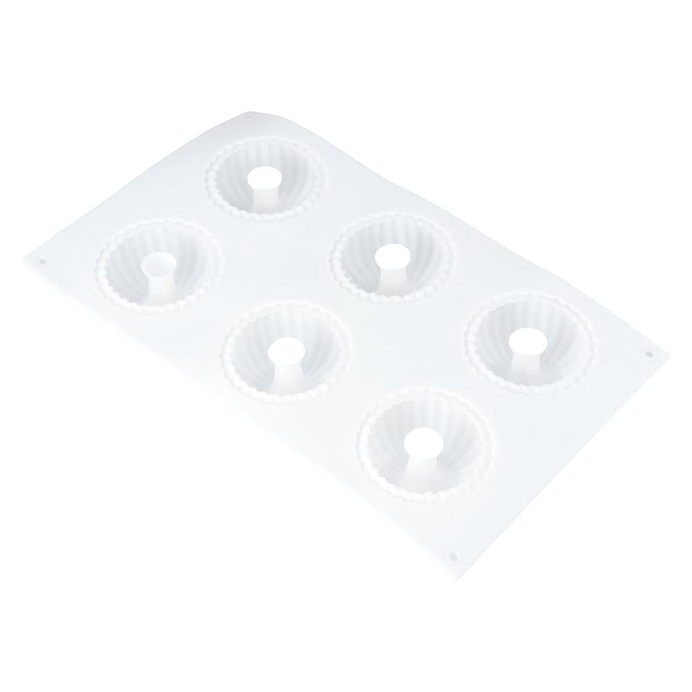 6-Cavities Kitchen Silicone Cylinder Round Soap Mold Donut Mould Candle Molds Baking Tool 6-Cavities
6-Cavities Kitchen Silicone Cylinder Round Soap Mold Donut Mould Candle Molds Baking Tool 6-Cavities