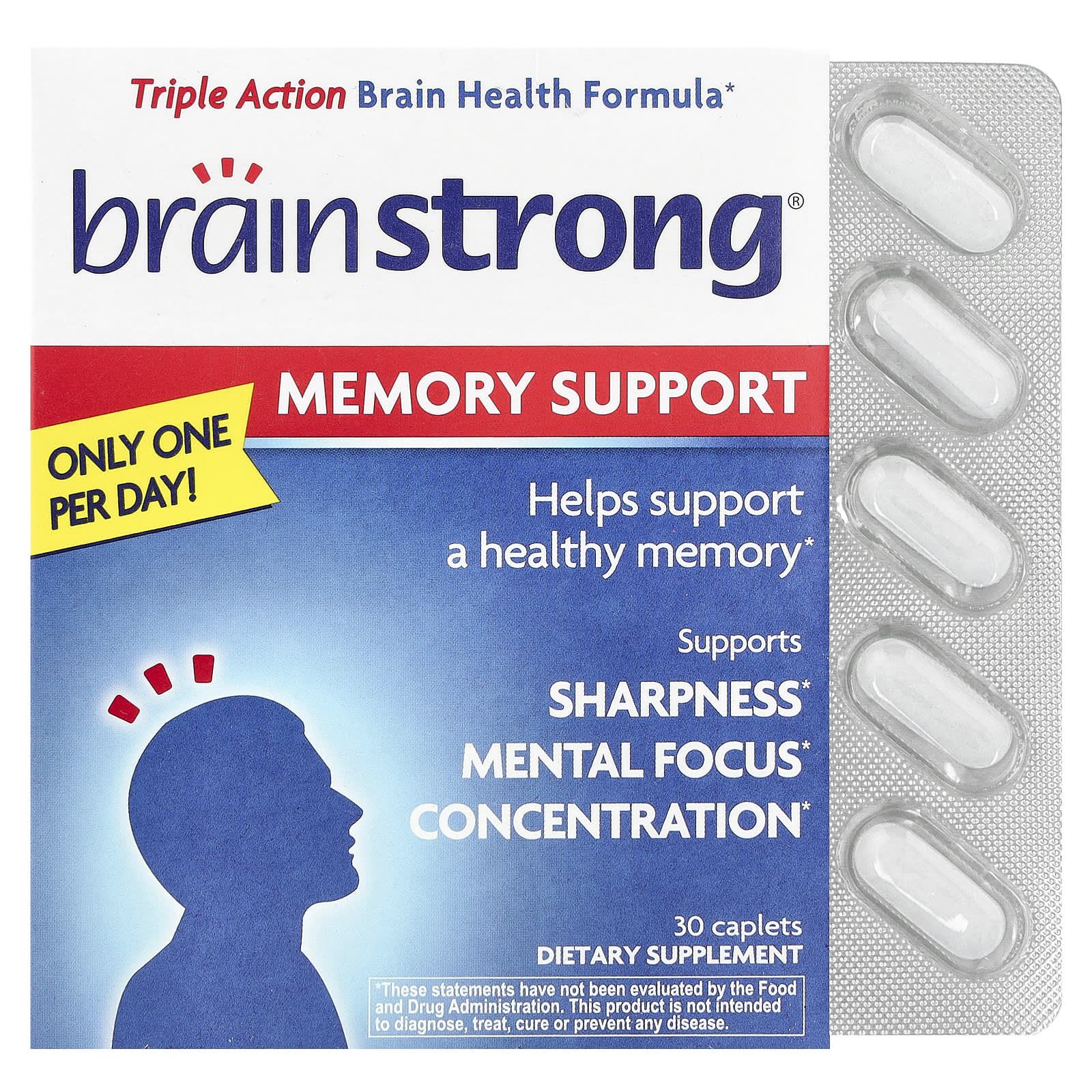 Memory Aid, 30 tablets 
Memory Aid, 30 tablets