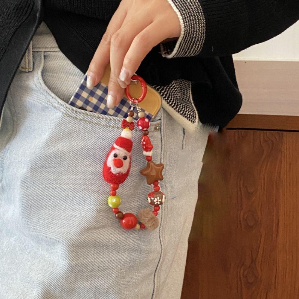 Santa Claus Christmas Pendant Christmas Tree Beaded Cell Phone Lanyard Christmas Style 9
Santa Claus Christmas Pendant Christmas Tree Beaded Cell Phone Lanyard Christmas Style 9