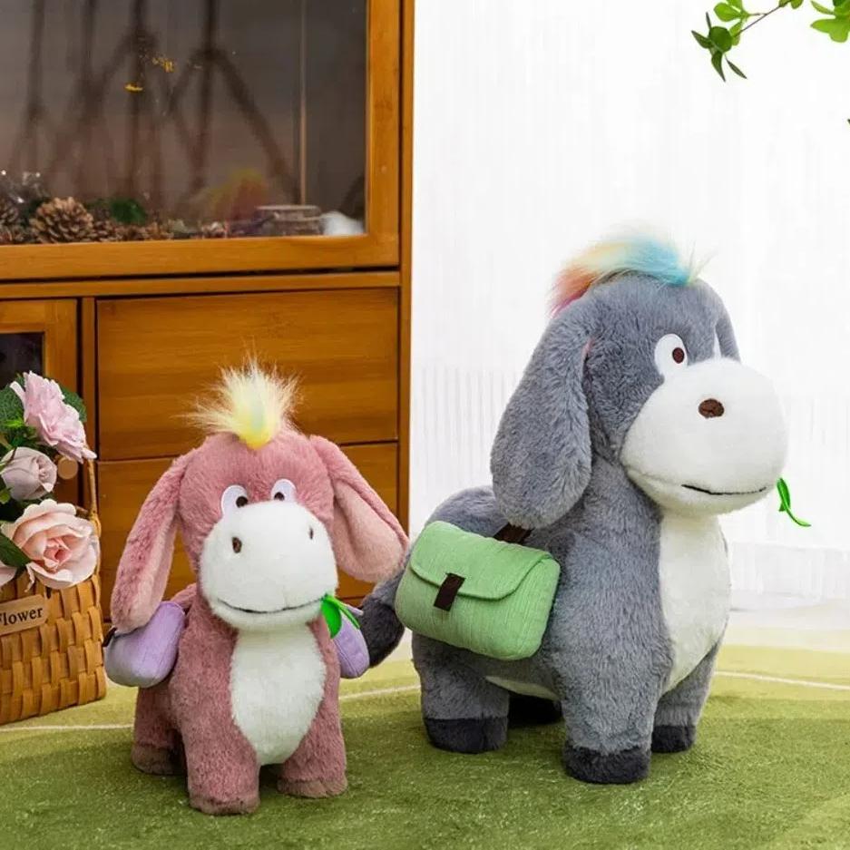 30cm Animal Stuffed Doll Toy Cartoon Donkey Plush Ornament Kawaii Backpack Donkey Plush Toys Kids розовый
30cm Animal Stuffed Doll Toy Cartoon Donkey Plush Ornament Kawaii Backpack Donkey Plush Toys Kids розовый