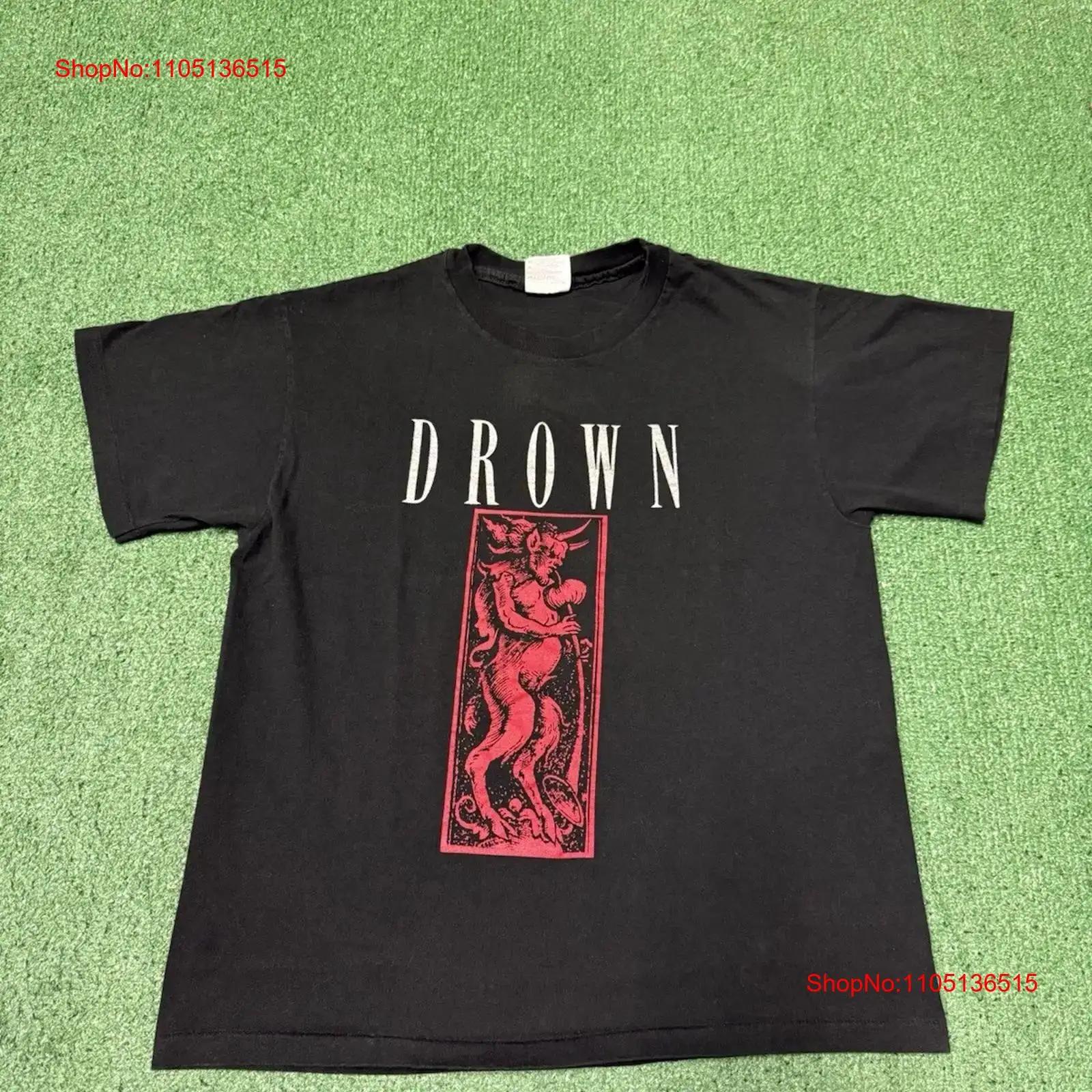 Vintage 90s Drown Touring In Harsh Seasons T Shirt Size Large Black Metal Rock VTG vintage Washed fashion designer clothes 5XL різнокольоровий
Vintage 90s Drown Touring In Harsh Seasons T Shirt Size Large Black Metal Rock VTG vintage Washed fashion designer clothes 5XL різнокольоровий