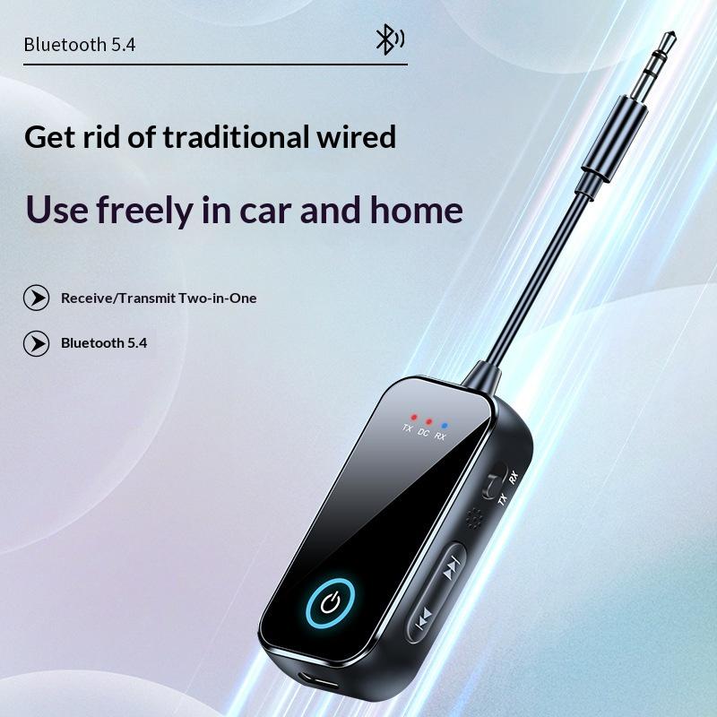 Bluetooth 6.0 Aux Audio Transmitter Receiver 2 In 1 Wireless Adapter 3.5Mm With Mic Hifi Stereo Music For Car Tv Pc Airplane One Size
Bluetooth 6.0 Aux Audio Transmitter Receiver 2 In 1 Wireless Adapter 3.5Mm With Mic Hifi Stereo Music For Car Tv Pc Airplane One Size