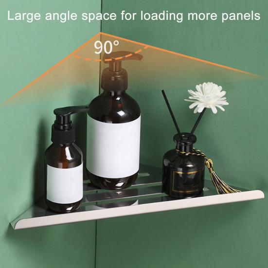 Yousheng 1/2Pcs Bathroom Corner Shelves Rust-Proof Easy Installation 304 Stainless Steel Shower Rack with Drainage Design 1pc чорний
Yousheng 1/2Pcs Bathroom Corner Shelves Rust-Proof Easy Installation 304 Stainless Steel Shower Rack with Drainage Design 1pc чорний