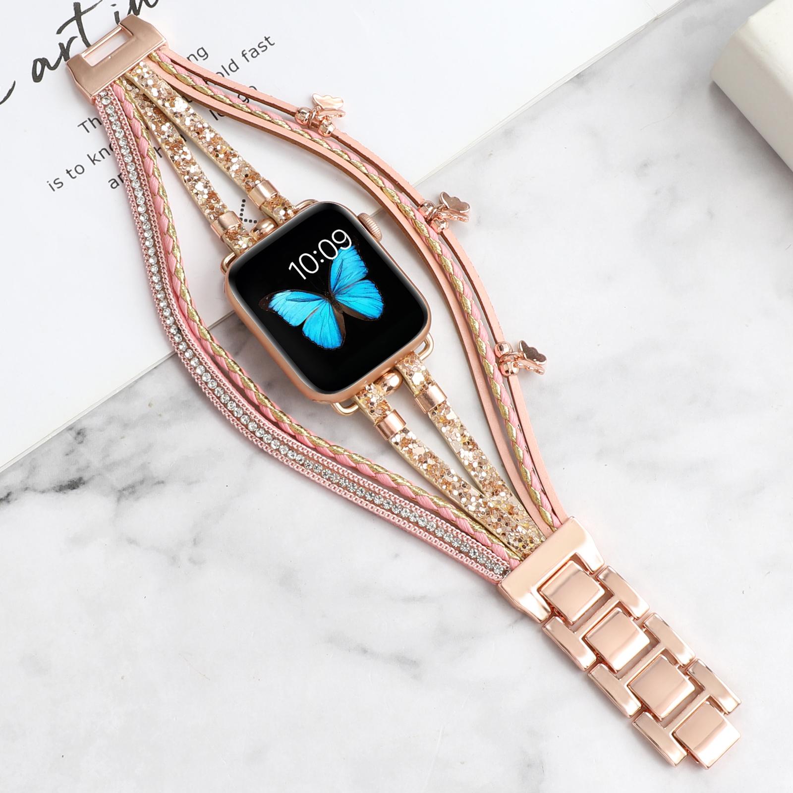 Leather Jewelry Strap for Apple Watch Band 46mm 42mm 49mm 45mm 41mm 44mm Bracelet iWatch Series Ultra 3 2/11 10 9 8 7 6 SE Belt S11 10 46-44 45 49mm розовый
Leather Jewelry Strap for Apple Watch Band 46mm 42mm 49mm 45mm 41mm 44mm Bracelet iWatch Series Ultra 3 2/11 10 9 8 7 6 SE Belt S11 10 46-44 45 49mm розовый