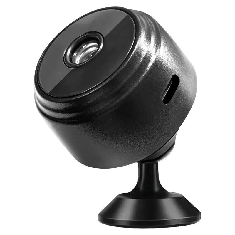 A9 Wireless Video Recorder WiFi Mini Camera Smart Home Monitoring For Infants Pets Security Protection Black
A9 Wireless Video Recorder WiFi Mini Camera Smart Home Monitoring For Infants Pets Security Protection Black