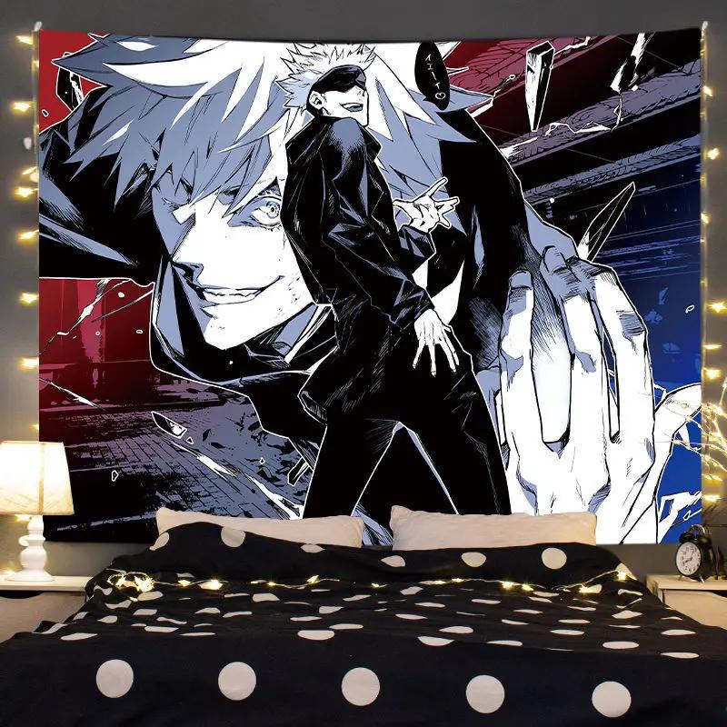 Anime Character Tapestry Monochrome Manga Style Art Unique Wall Decor for Anime Fans Room Decoration Gift Idea 74x94cm(29x37in)
Anime Character Tapestry Monochrome Manga Style Art Unique Wall Decor for Anime Fans Room Decoration Gift Idea 74x94cm(29x37in)