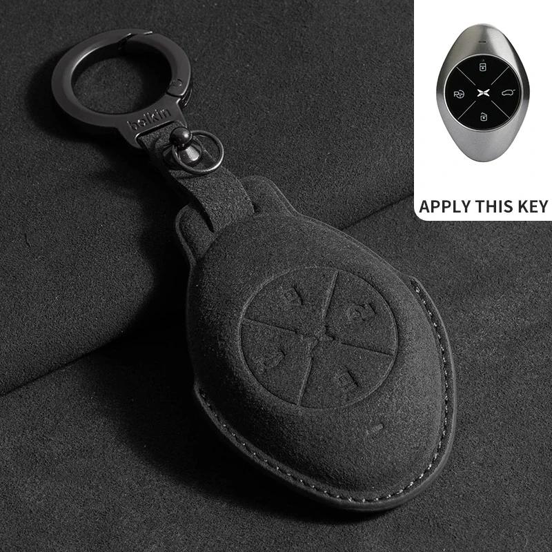 Suede Leather Car Key Case for Xiangpeng Xpeng P5 P7 G3 G6 G9 X2 N5 F30 H93 X9 2019 2020 2021 2022 2023 Remote Fob Shell Case
Suede Leather Car Key Case for Xiangpeng Xpeng P5 P7 G3 G6 G9 X2 N5 F30 H93 X9 2019 2020 2021 2022 2023 Remote Fob Shell Case