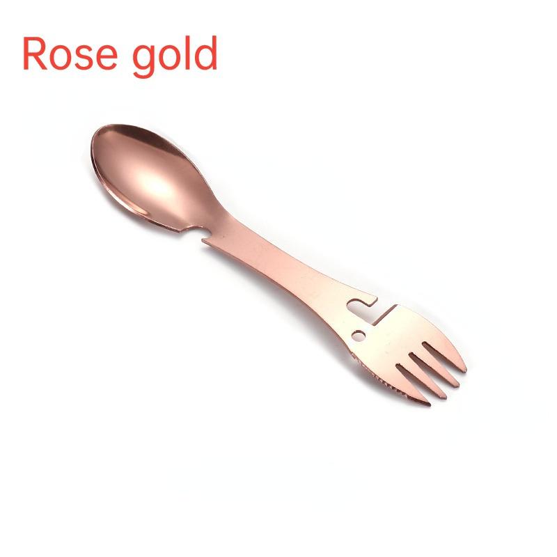 5 в 1 многофункциональная вилка из нержавеющей стали, ложка, столовые приборы, вилка, нож, ложка, консервный нож, инструменты для приготовления пищи на открытом воздухе, кемпинга розового золота
5 в 1 многофункциональная вилка из нержавеющей стали, ложка, столовые приборы, вилка, нож, ложка, консервный нож, инструменты для приготовления пищи на открытом воздухе, кемпинга розового золота