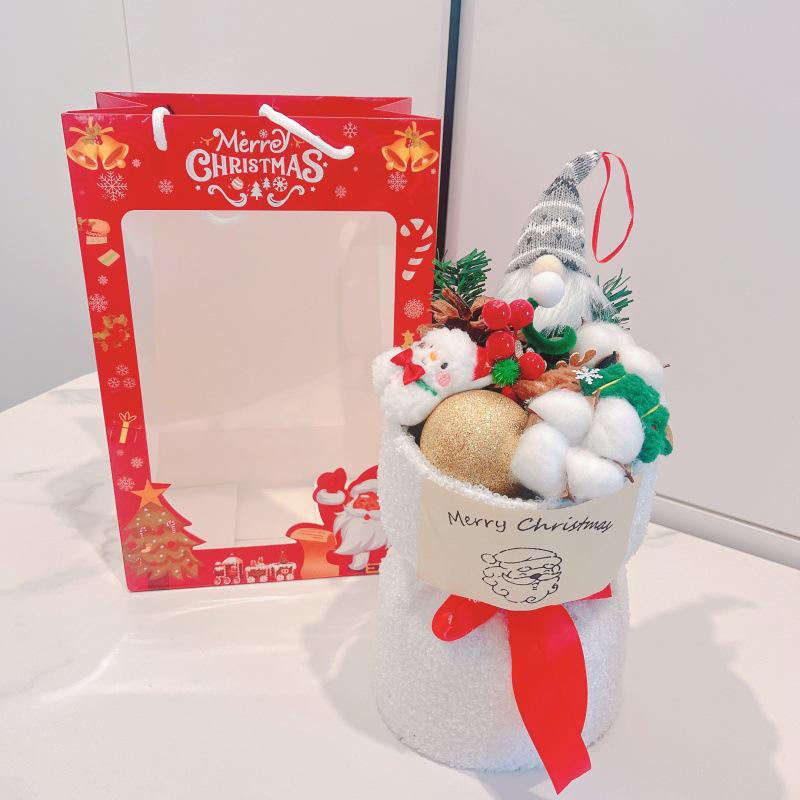 Christmas Cartoon Plush Doll Bouquet - Gift for Teacher, Boyfriend, Girlfriend, Best Friend, or Child 18*35 cm
Christmas Cartoon Plush Doll Bouquet - Gift for Teacher, Boyfriend, Girlfriend, Best Friend, or Child 18*35 cm