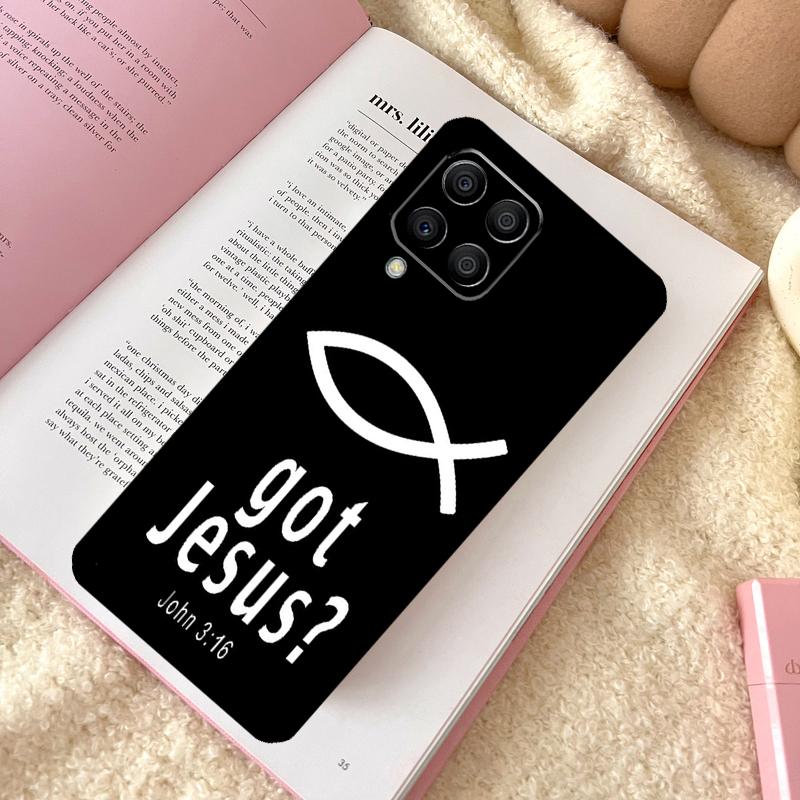 Fish Symbol Jesus Christ Christian Case For Samsung Galaxy M12 M14 M11 M13 M15 M06 M16 M36 M56 M31 M53 M32 M52 M35 M55 M34 M54 Samsung M31
Fish Symbol Jesus Christ Christian Case For Samsung Galaxy M12 M14 M11 M13 M15 M06 M16 M36 M56 M31 M53 M32 M52 M35 M55 M34 M54 Samsung M31