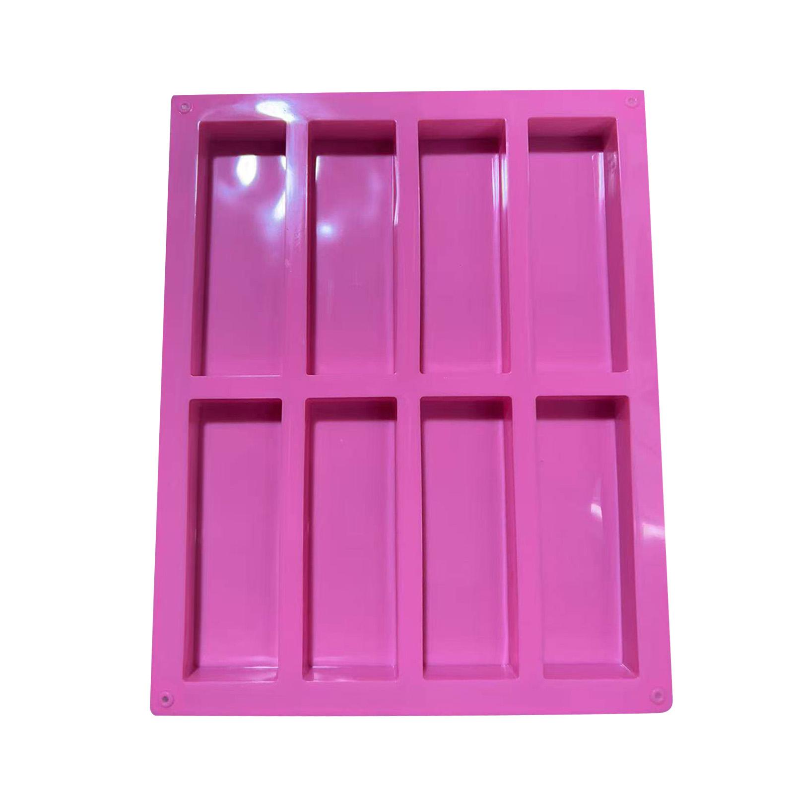 Rectangular Silicone Baking Mold Nonstick Flexible Tray for Homemade Cake Bread Soap Chocolate Bar розовый
Rectangular Silicone Baking Mold Nonstick Flexible Tray for Homemade Cake Bread Soap Chocolate Bar розовый