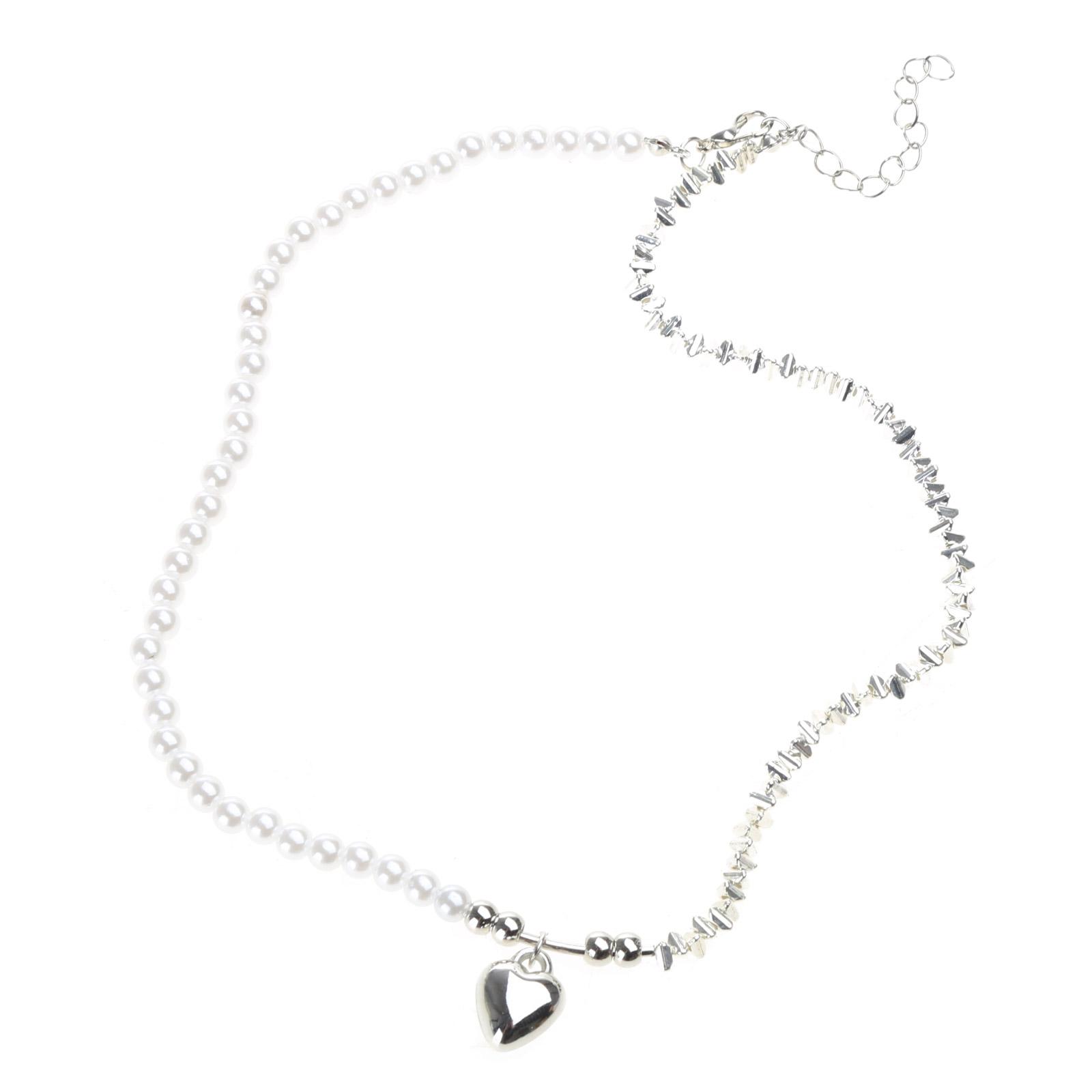 Elegant Heart-Shaped Pendant Necklace Heart Pendant Choker Delicate Necklace Fashion Neck Jewelry for Party Wedding 1
Elegant Heart-Shaped Pendant Necklace Heart Pendant Choker Delicate Necklace Fashion Neck Jewelry for Party Wedding 1