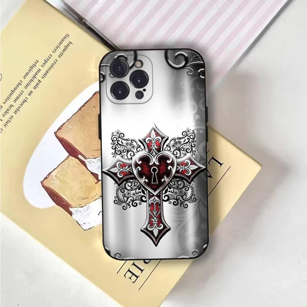 Gothic Cross Skull Y2K Phone Case For iPhone 6,17,16,15,14,13,12,11 Plus,Pro Max,XS,X,XR,SE,Mini,8,7,Soft Silicone Black Cover iPhone7
Gothic Cross Skull Y2K Phone Case For iPhone 6,17,16,15,14,13,12,11 Plus,Pro Max,XS,X,XR,SE,Mini,8,7,Soft Silicone Black Cover iPhone7