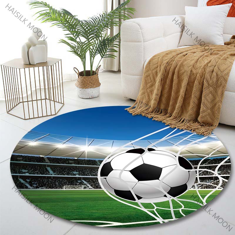 Multiple sizes Soccer goal in net Print Round Carpet Living Room Bedroom Table Chair Sofa Decorative Carpet Luxury gifts Diameter -60cm
Multiple sizes Soccer goal in net Print Round Carpet Living Room Bedroom Table Chair Sofa Decorative Carpet Luxury gifts Diameter -60cm