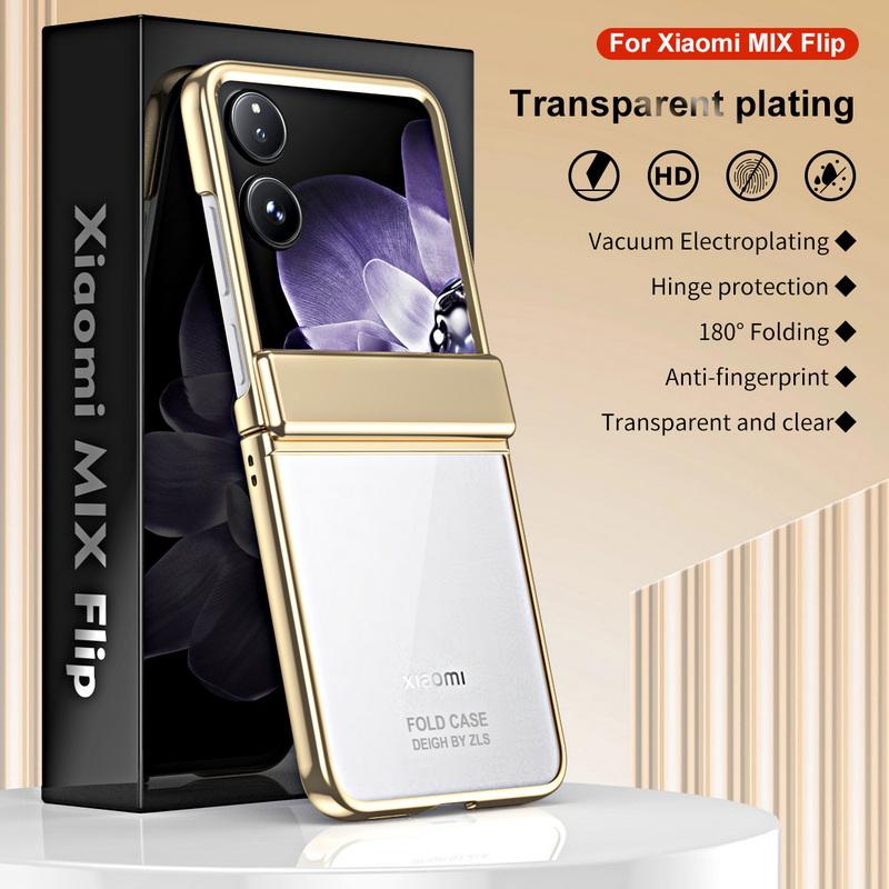 Роскошный прозрачный жесткий тонкий складной чехол для Xiaomi Mix Flip с закаленной пленкой, ударопрочный прозрачный чехол для ПК-телефона Xiaomi Mix Flip фиолетовый
Роскошный прозрачный жесткий тонкий складной чехол для Xiaomi Mix Flip с закаленной пленкой, ударопрочный прозрачный чехол для ПК-телефона Xiaomi Mix Flip фиолетовый