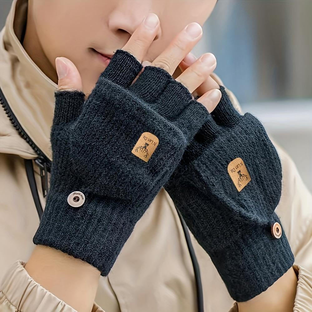 1 Pair Gloves for Men & Women - Warm Half-Finger Gloves with Elastic Fit, Machine Washable, Ideal for Cycling
1 Pair Gloves for Men & Women - Warm Half-Finger Gloves with Elastic Fit, Machine Washable, Ideal for Cycling