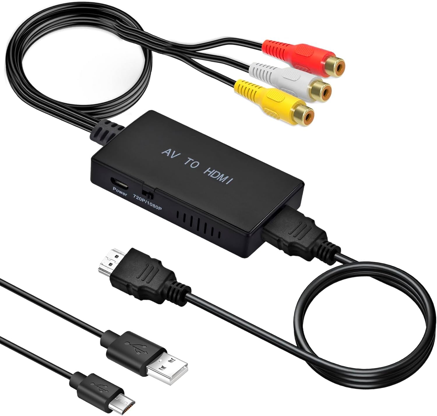 Преобразователь RCA в HDMI, AV-адаптер для преобразования HDMI, 3-цветной терминал, преобразователь HDMI, старые игровые консоли, старые рекордеры и другие
Преобразователь RCA в HDMI, AV-адаптер для преобразования HDMI, 3-цветной терминал, преобразователь HDMI, старые игровые консоли, старые рекордеры и другие