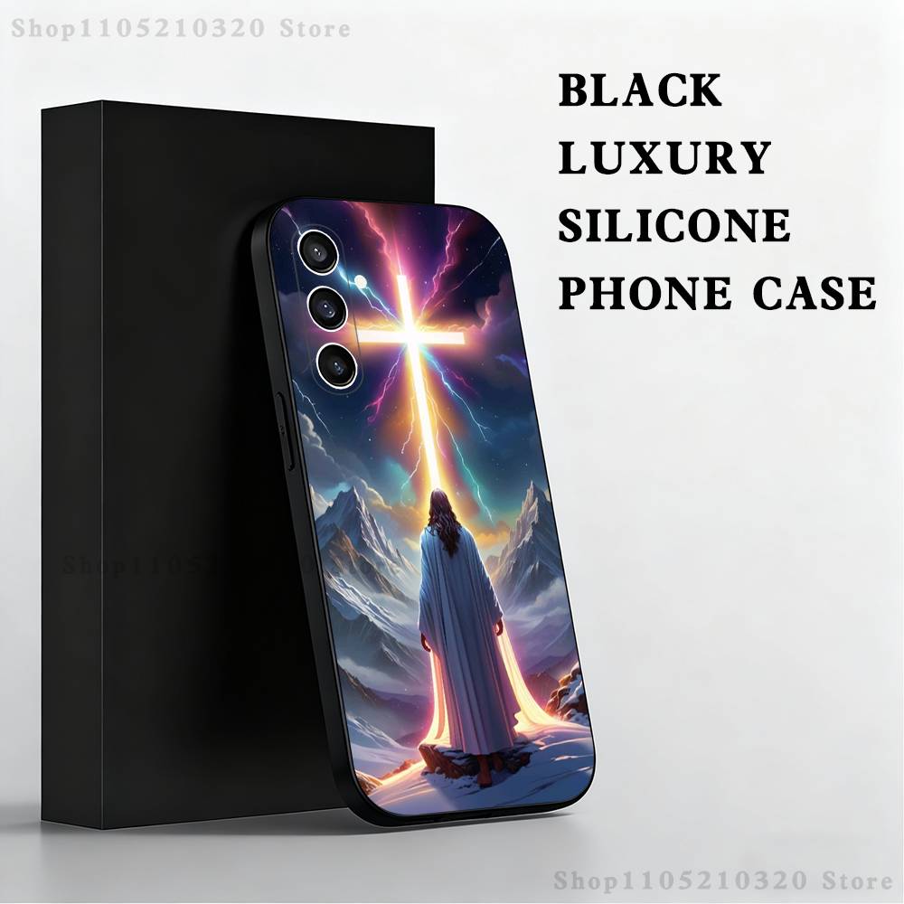 Jesus Christian Faith Phone Case For Samsung S25,S24 Ultra,S20,S30 plus,S22 plus,S23,S30 Ultra 5G Silicone Black Shell SamsungS22 5G
Jesus Christian Faith Phone Case For Samsung S25,S24 Ultra,S20,S30 plus,S22 plus,S23,S30 Ultra 5G Silicone Black Shell SamsungS22 5G