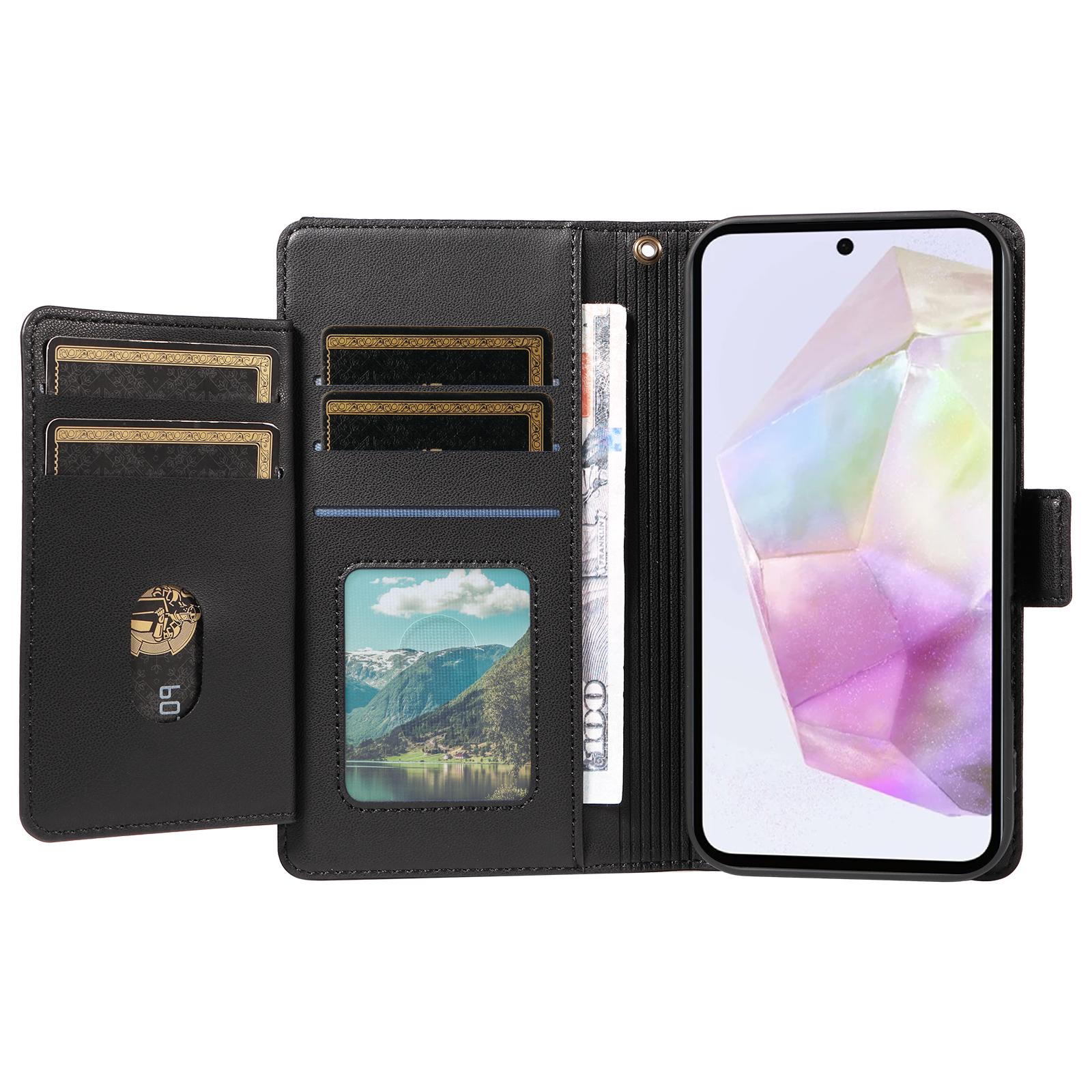 For Samsung Galaxy A56 5G Case with Multi-Card Holder and Strap PU Leather Phone Cover Stand Red
For Samsung Galaxy A56 5G Case with Multi-Card Holder and Strap PU Leather Phone Cover Stand Red