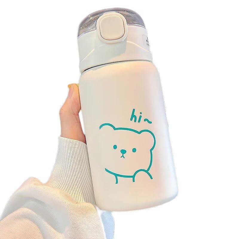 Godfun Children s Water Bottle, 450ml, Direct Drinking, One-Touch, with Straw, Cold and Heat Resistant, Leak-Proof, Lightweight, Highly Airtight,
Godfun Children s Water Bottle, 450ml, Direct Drinking, One-Touch, with Straw, Cold and Heat Resistant, Leak-Proof, Lightweight, Highly Airtight,