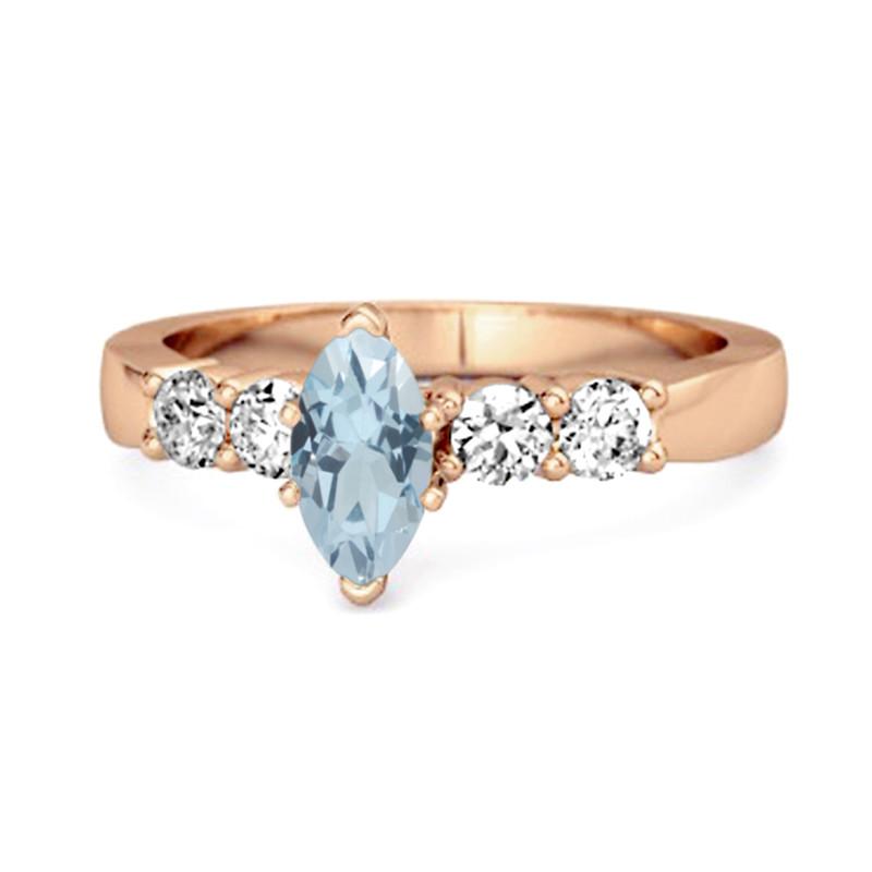 Blue Topaz Tapered Five-Stone Ring -925 Sterling Silver Rose Gold Vermeil 9.5 рожевий колір золота
Blue Topaz Tapered Five-Stone Ring -925 Sterling Silver Rose Gold Vermeil 9.5 рожевий колір золота
