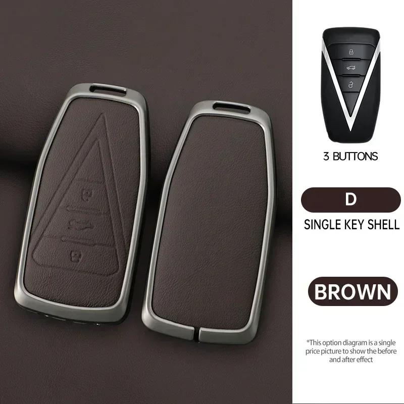 Leather Car Remote Key Case Cover Protect Shell For DongFeng Nissan Qichen Venucia Star SUV 2021 3 Buttons Smart Accessories
Leather Car Remote Key Case Cover Protect Shell For DongFeng Nissan Qichen Venucia Star SUV 2021 3 Buttons Smart Accessories