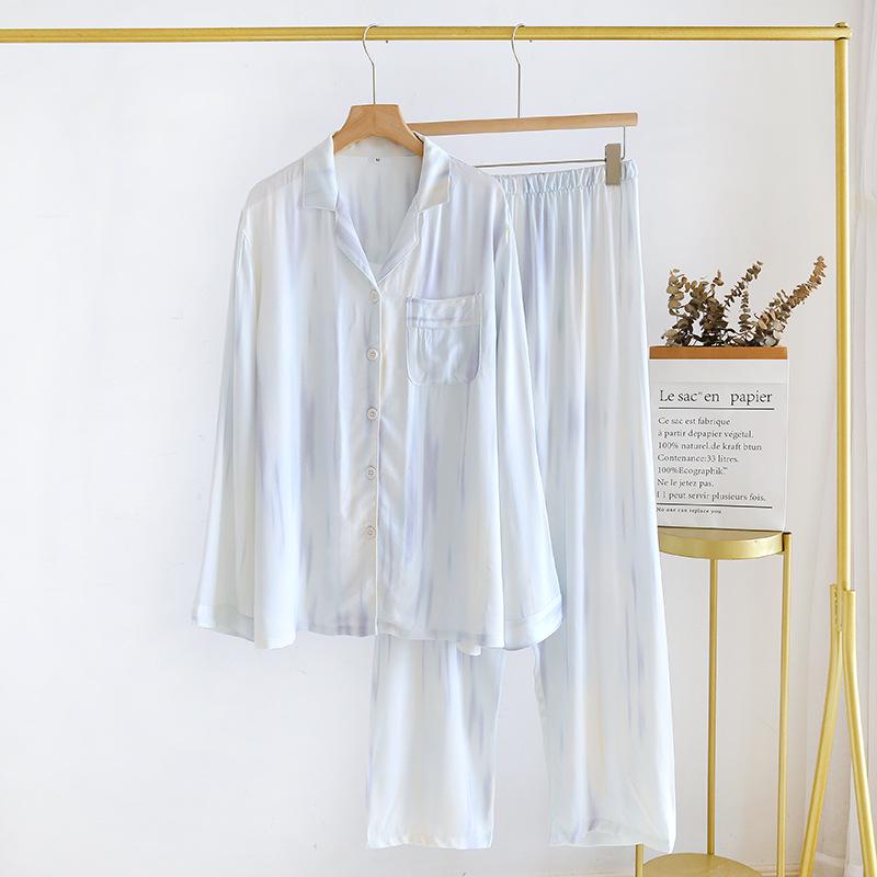 Минималистичная пижама из сатина: Легкий вискозно-хлопковый комплект с длинным рукавом для весны/лета M
Минималистичная пижама из сатина: Легкий вискозно-хлопковый комплект с длинным рукавом для весны/лета M