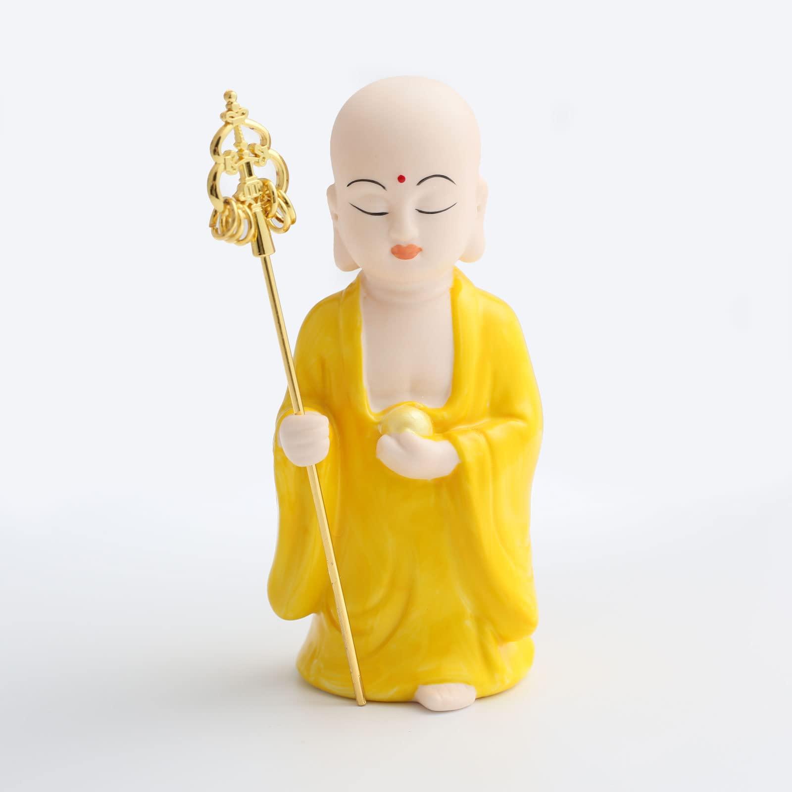 Ceramic Jizo Figurine 13cm Mizukoko Jizo Mini dfjlwke Cute Buddha Statue Goods Work Luck жовтий
Ceramic Jizo Figurine 13cm Mizukoko Jizo Mini dfjlwke Cute Buddha Statue Goods Work Luck жовтий