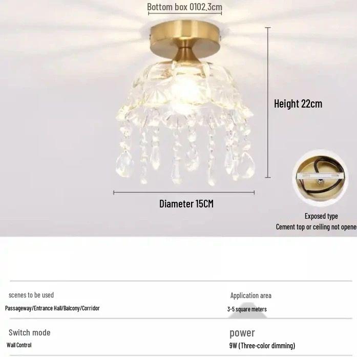 Modern Minimalist Crystal Chandelier Pendant for Staircase, Foyer, and Balcony
Modern Minimalist Crystal Chandelier Pendant for Staircase, Foyer, and Balcony