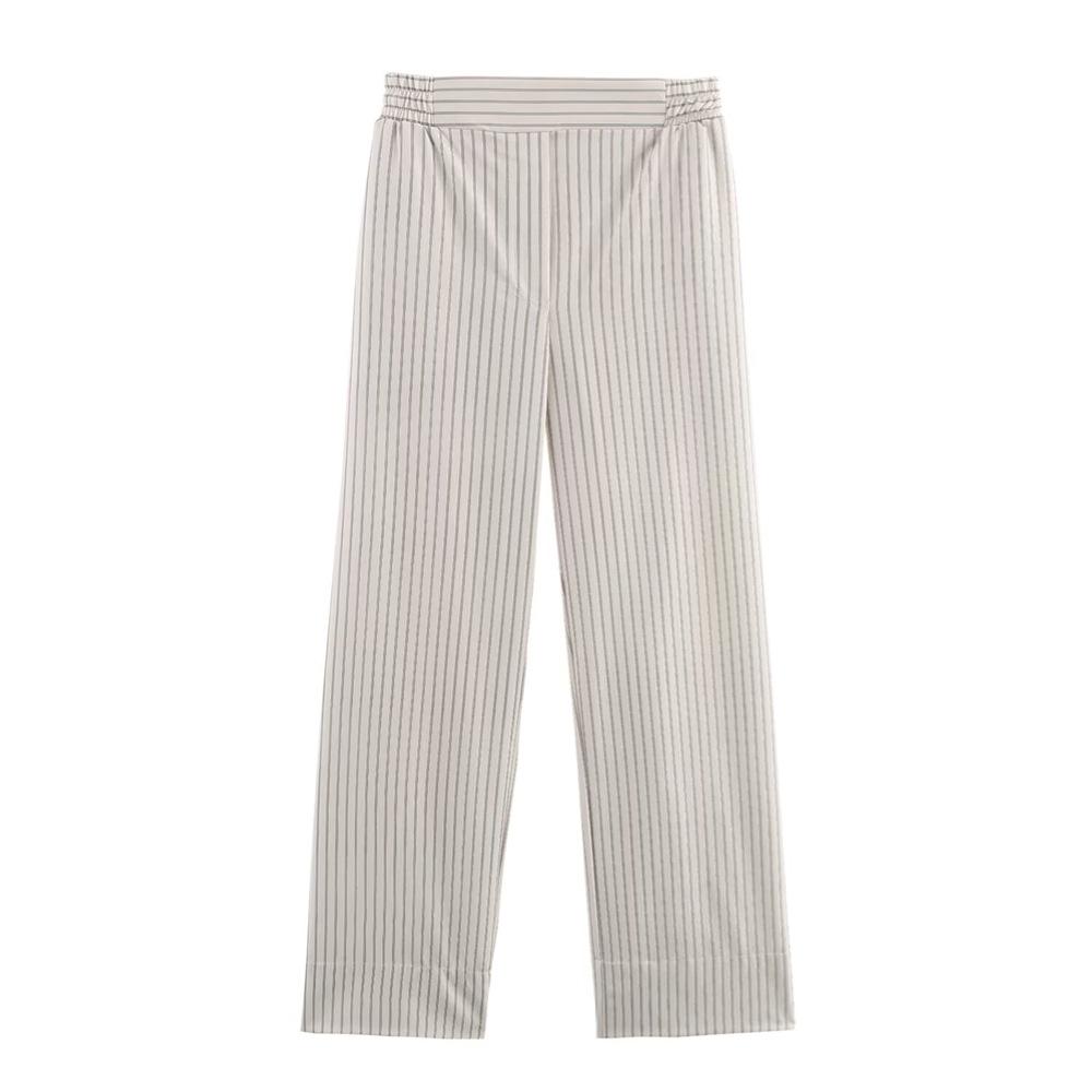 2025 Spring/Summer Women s Chic Commuter Set: Loose Lapel Shirt & Straight Striped Pants Large
2025 Spring/Summer Women s Chic Commuter Set: Loose Lapel Shirt & Straight Striped Pants Large