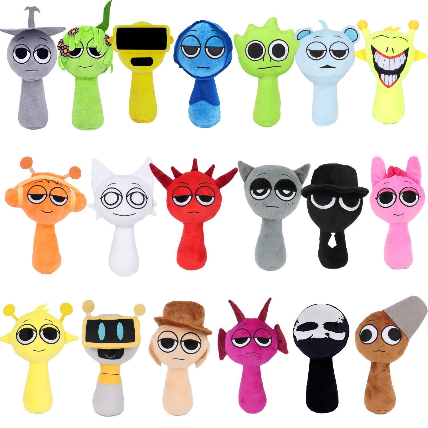 Sprunki Плюшевая Ритм-бокс Музыка Incredibox Кукла Плюшевая Игрушка Производство as the picture 1
Sprunki Плюшевая Ритм-бокс Музыка Incredibox Кукла Плюшевая Игрушка Производство as the picture 1