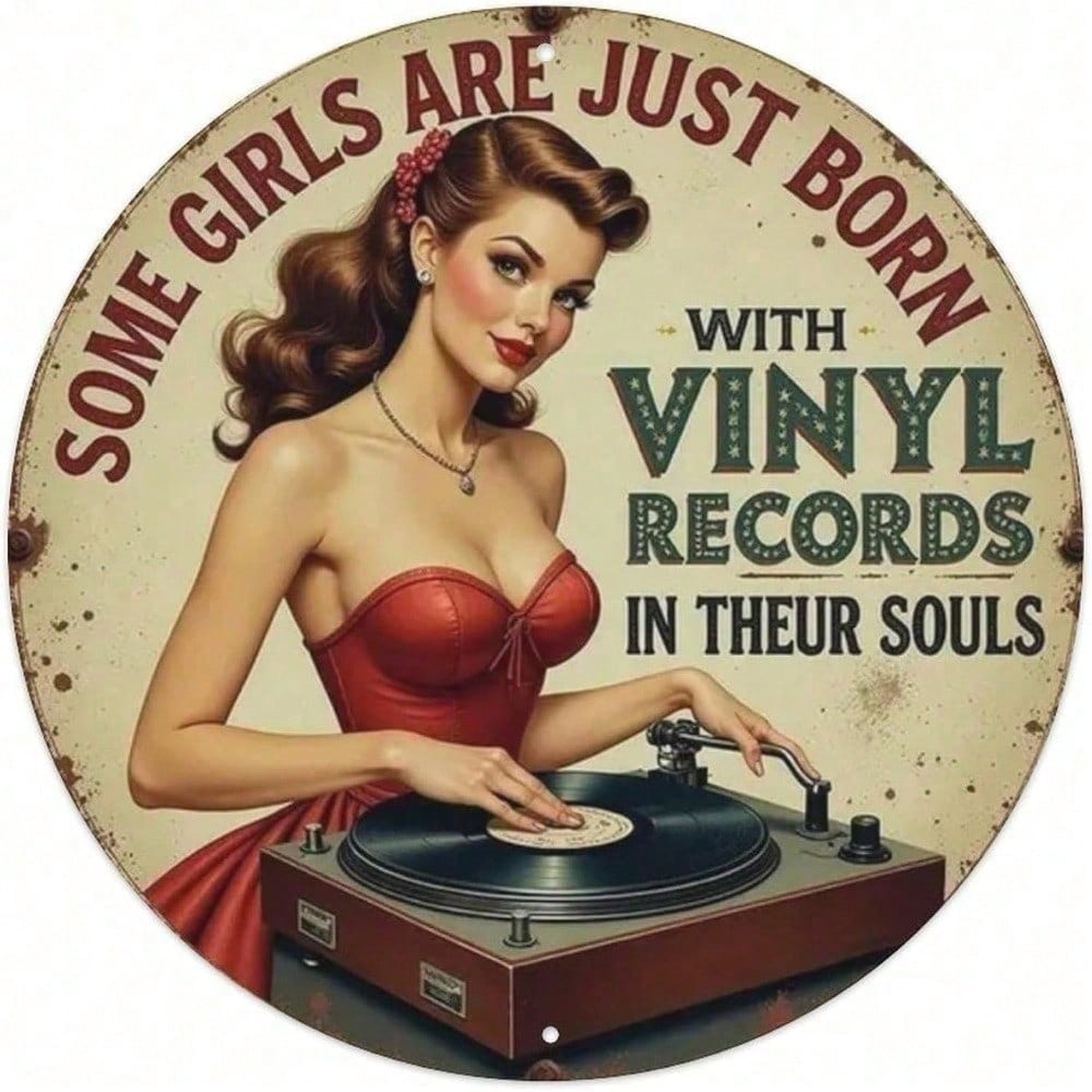 Vintage 8x8 Inch Round Metal Tin Sign Retro Wall Art Home Bar Decor різнокольоровий
Vintage 8x8 Inch Round Metal Tin Sign Retro Wall Art Home Bar Decor різнокольоровий