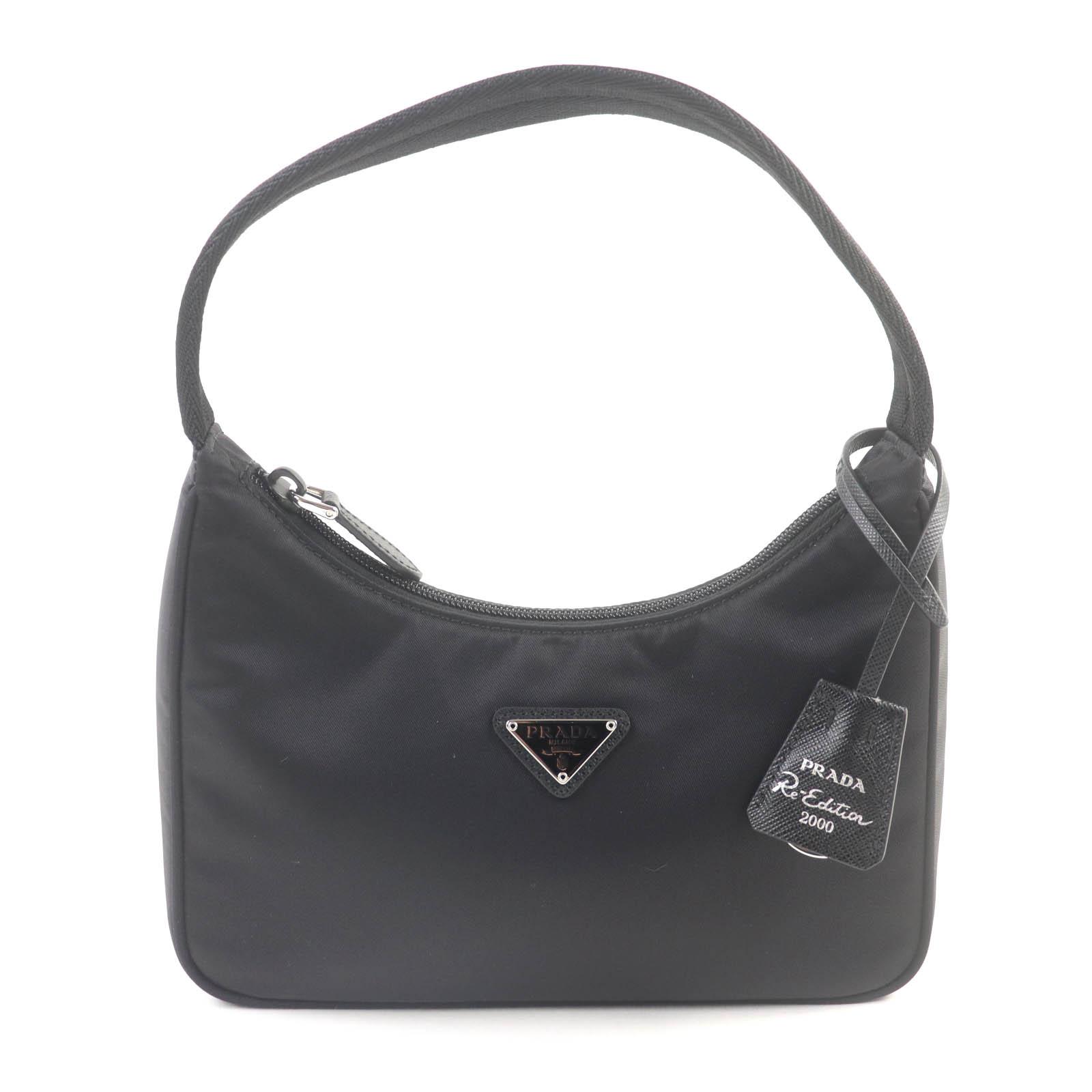 PRADA Handbag Re-Edition 2000 black Test Women 1NE515 Used
PRADA Handbag Re-Edition 2000 black Test Women 1NE515 Used
