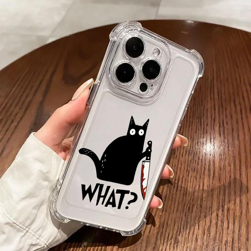 Terrifying Cute Black Cat Knife Phone Case For Samsung Galaxy A57 A56 A36 A37 A55 A54 A52 A35 A34 A17 A16 A15 A07 A06 5G Cover Galaxy A06(4G)
Terrifying Cute Black Cat Knife Phone Case For Samsung Galaxy A57 A56 A36 A37 A55 A54 A52 A35 A34 A17 A16 A15 A07 A06 5G Cover Galaxy A06(4G)
