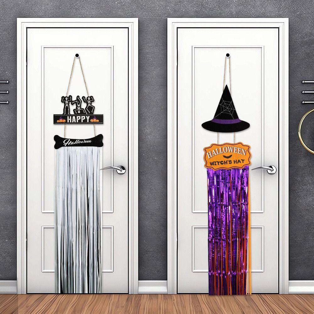 Artificial Halloween Decoration Wooden Sign Creative Wall Hanging Pendant Door Hanging Atmosphere A
Artificial Halloween Decoration Wooden Sign Creative Wall Hanging Pendant Door Hanging Atmosphere A