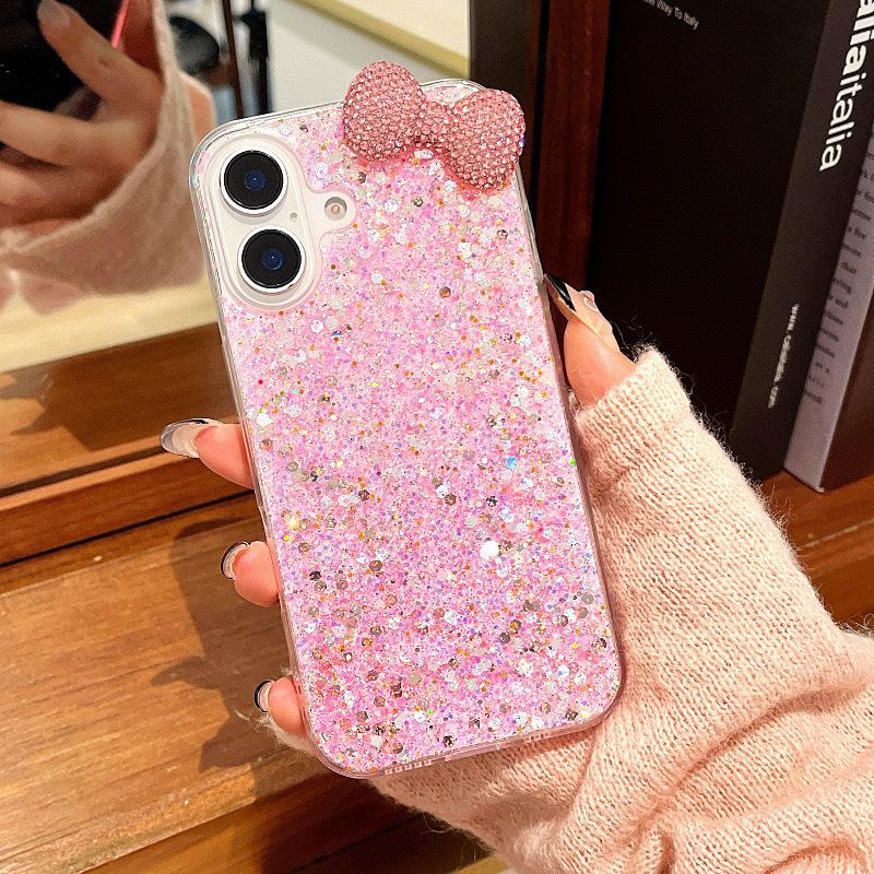 Epoxy glitter sequined bow mobile phone case for Apple 17Promax rhinestone Iphone16 women s 14 soft iPhone 17Promax
Epoxy glitter sequined bow mobile phone case for Apple 17Promax rhinestone Iphone16 women s 14 soft iPhone 17Promax