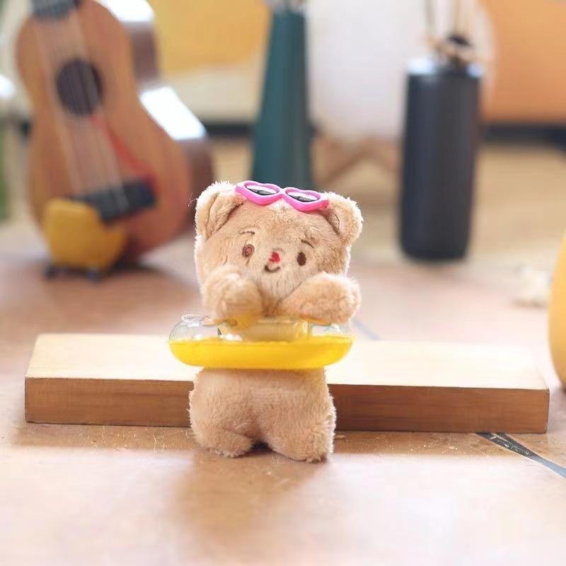 Soft Endearing Plush Bear Keychain Doll In Yellow And Pink Perfect For Cute Bag Accessories
Soft Endearing Plush Bear Keychain Doll In Yellow And Pink Perfect For Cute Bag Accessories