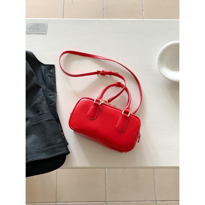 Portable bowling bag women s new hand bag square simple double zipper shoulder messenger bag women червоний
Portable bowling bag women s new hand bag square simple double zipper shoulder messenger bag women червоний
