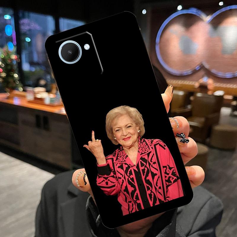 Betty White Golden Case For Realme 13 Pro Plus 12 11 14 15 GT6 GT7 Pro C15 C35 C53 C55 C61 C63 C65 C67 C71 C75 Realme C63 4G
Betty White Golden Case For Realme 13 Pro Plus 12 11 14 15 GT6 GT7 Pro C15 C35 C53 C55 C61 C63 C65 C67 C71 C75 Realme C63 4G